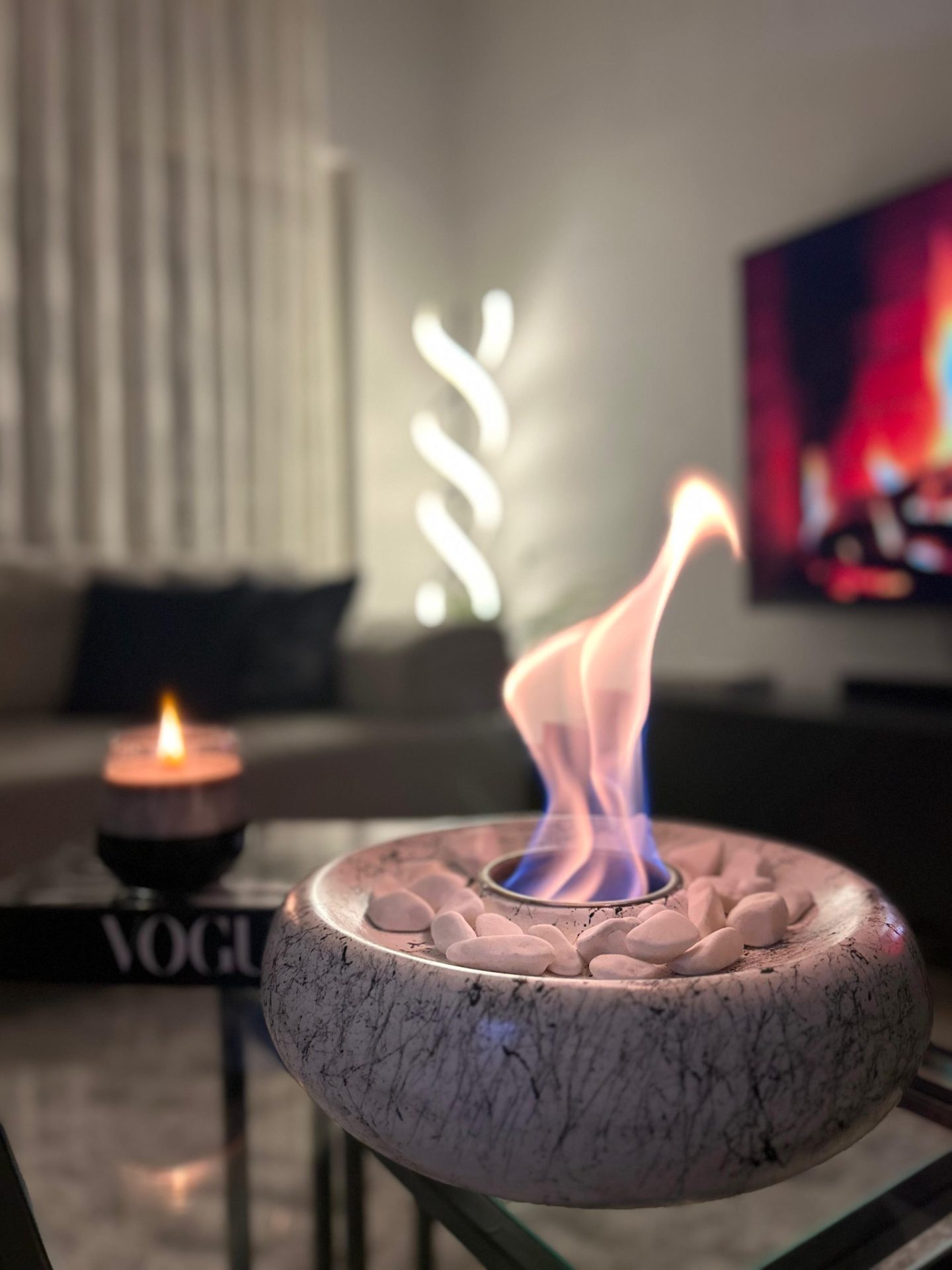 موقد نار طاولة IGNIS - أسود