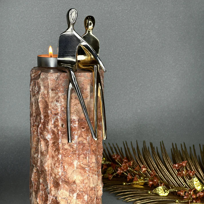 حامل شموع مزخرف كبير من ميرليجر