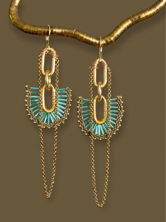 Fusion Mavi Boncuk Zincir