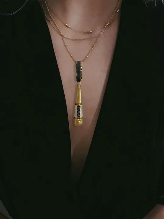 Fusion Denge Gold Kolye