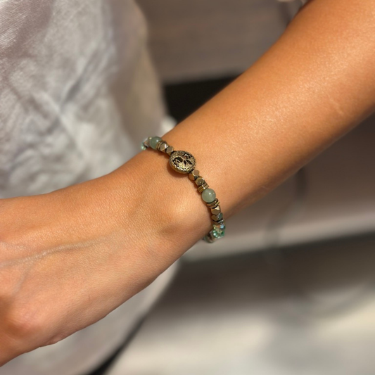 سوار إيزيس – أفينتورين، كريستال سواروفسكي، وهيماتيت