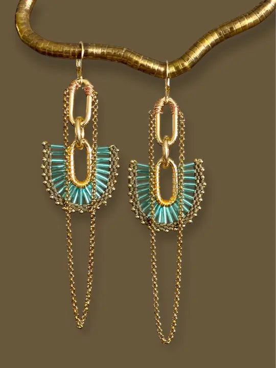 Fusion Mavi Boncuk Zincir