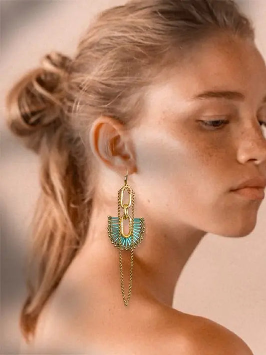 Fusion Mavi Boncuk Zincir