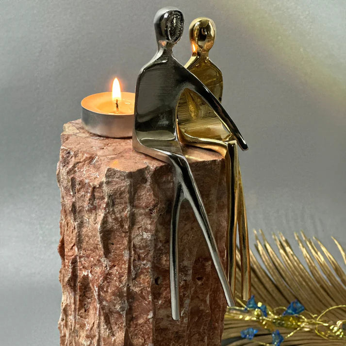 حامل شموع مزخرف كبير من ميرليجر