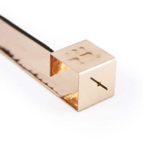 Mystic Karma Dövme Bakır Tütsü Tutacağı | El Yapımı Bakır Tütsülük