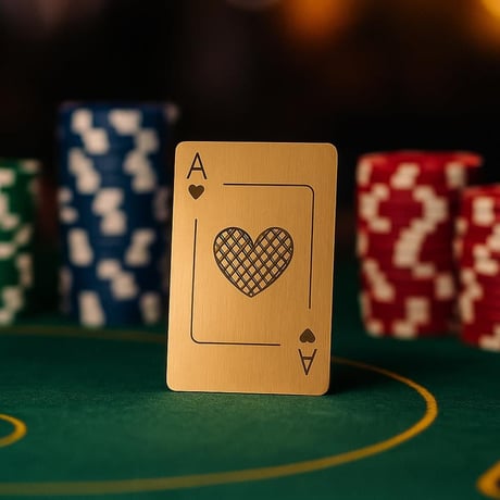 Brazen Kupa As – Dekoratif Poker Kartı