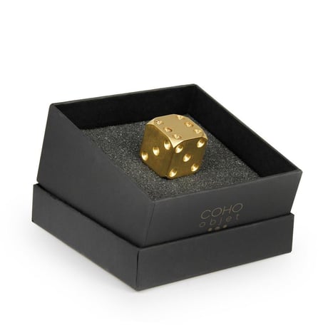 Dekoratif Pirinç Şans Zarı