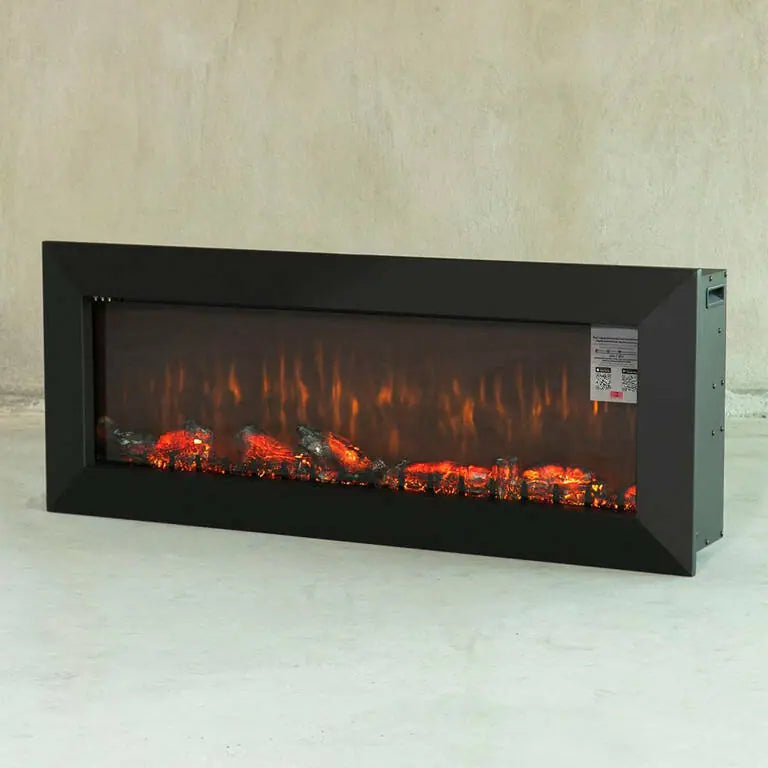 Elektrikli Şömine RGB Renkli 130 CM ( Isıtmalı )