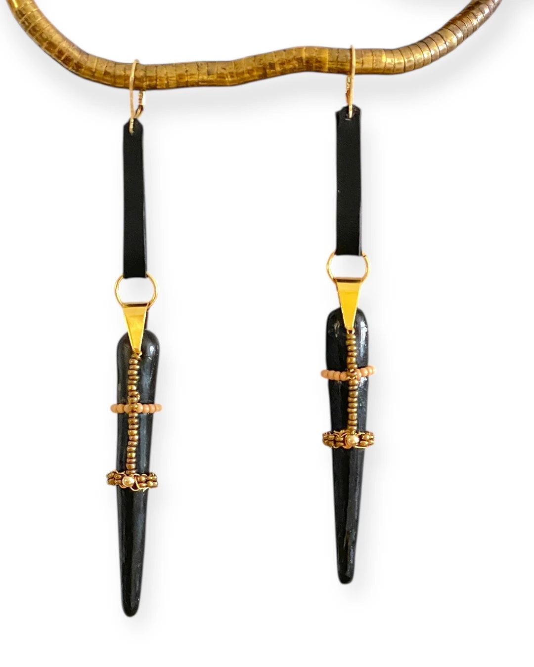 Fusion Enerji Siyah Küpe