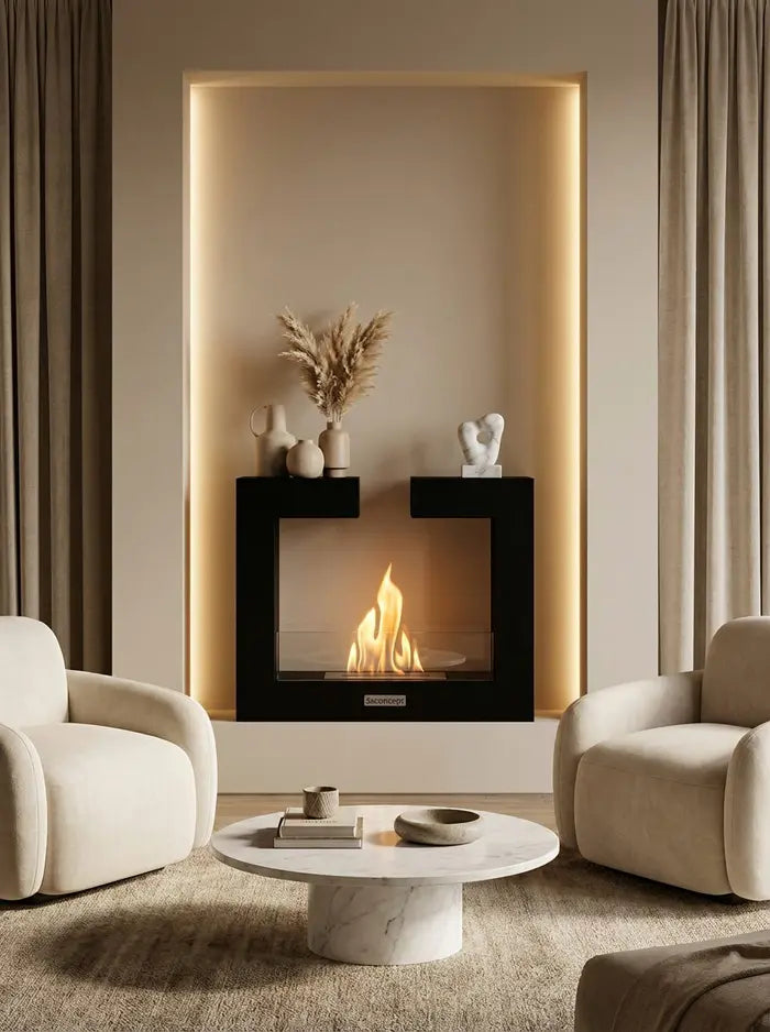 مدفأة FrameFire المحمولة