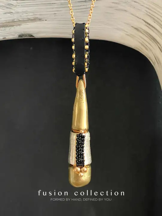 Fusion Denge Gold Kolye