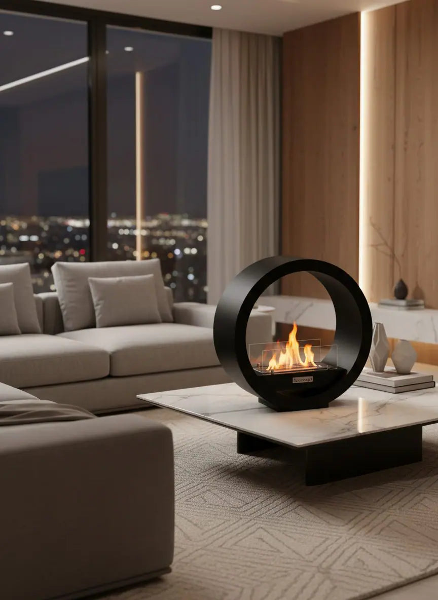 LunaFire Taşınabilir Şömine