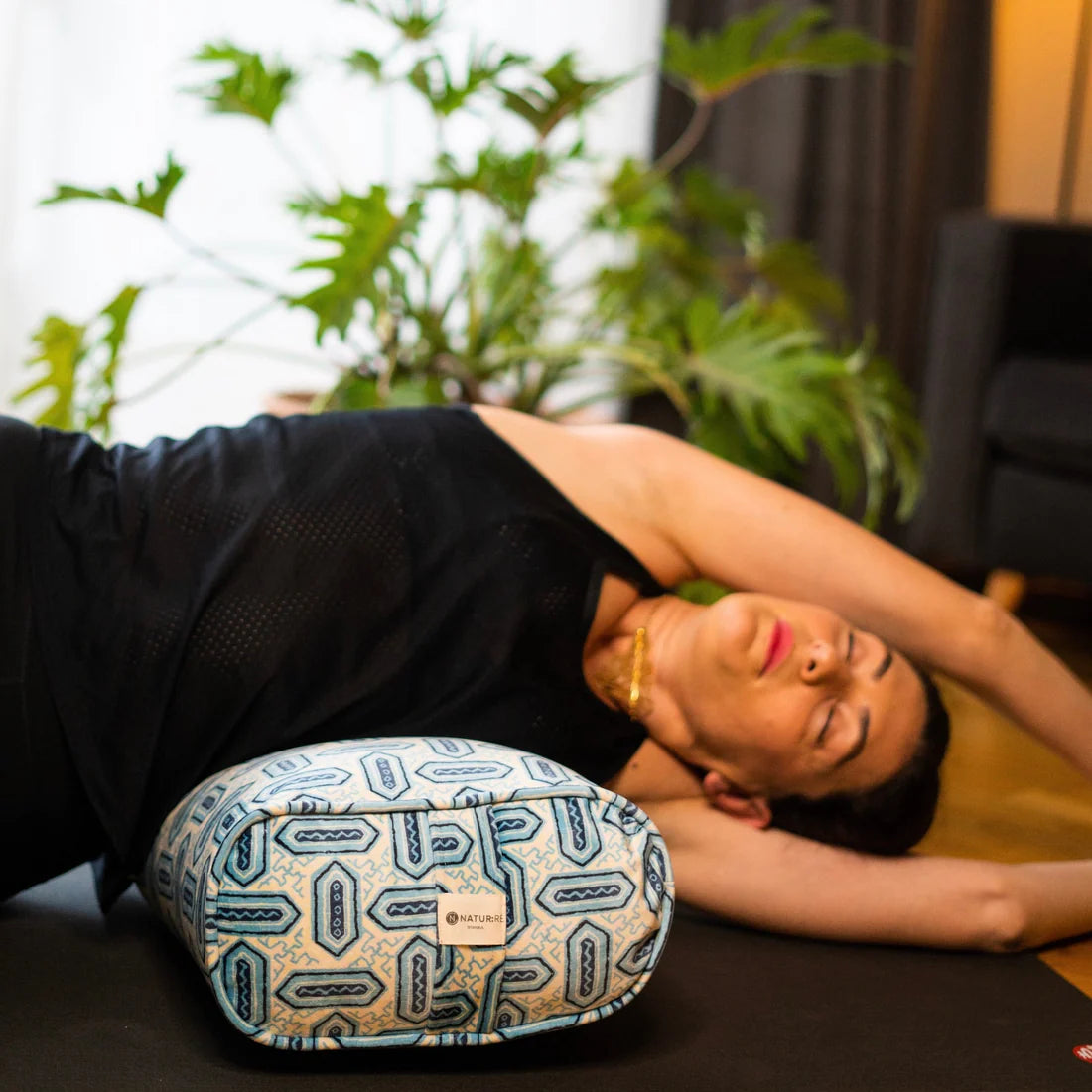 Yoga Rectangular Bolster New Fabric