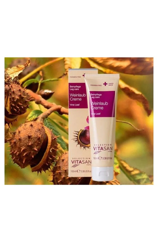 VIVASAN GRAPE LEAF FOOT VEIN CREAM 100ML I898